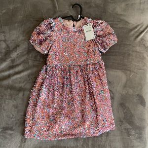 ZARA Kids sequins dress New With Tag size 10